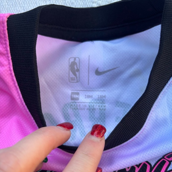 Nike Miami Heat Tyler Herro City Edition infant size 18M. - Picture 4 of 4